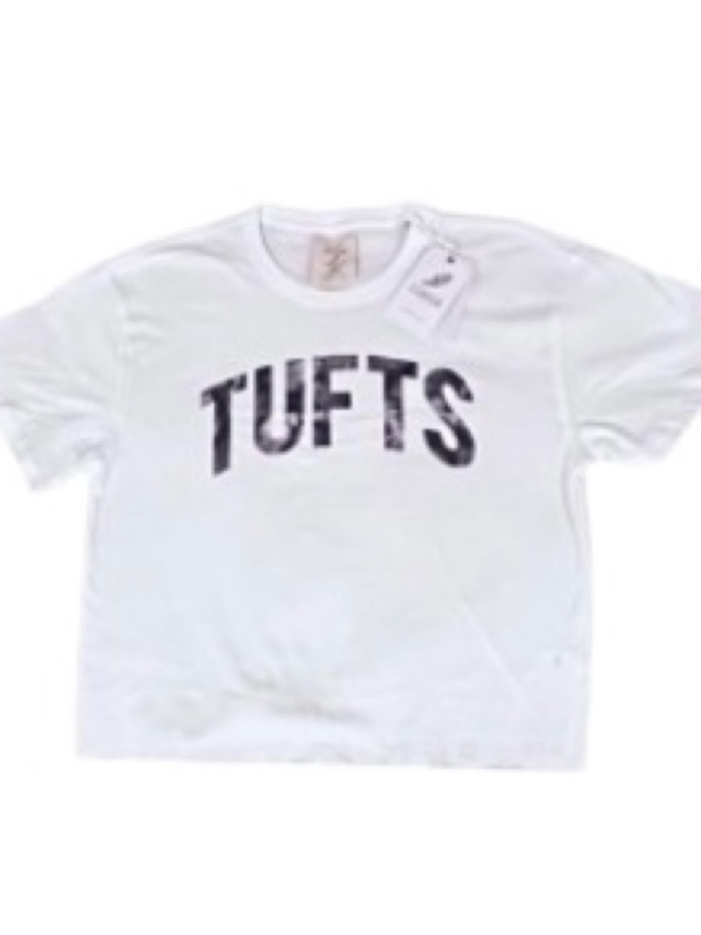 🆕-League- Tufts University Clothesline Cotton Crop Top. Size: Medium